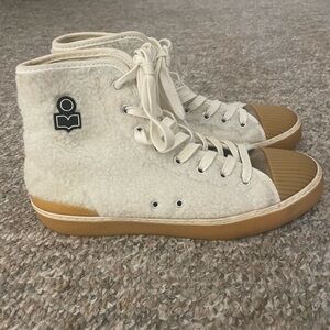 Isabel Marant Wool Blend Sneakers